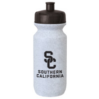 USC Trojans White SC Interlock Southern California Ez Squeeze Water Bottle